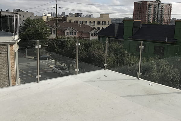 Post Glass Railing Infills for Risers: Seamless Integration in Staircase Design