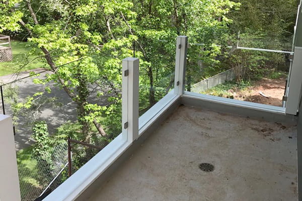 Post Glass Railing Safety Barrier: Reliable Protection for Stairs and Balconies