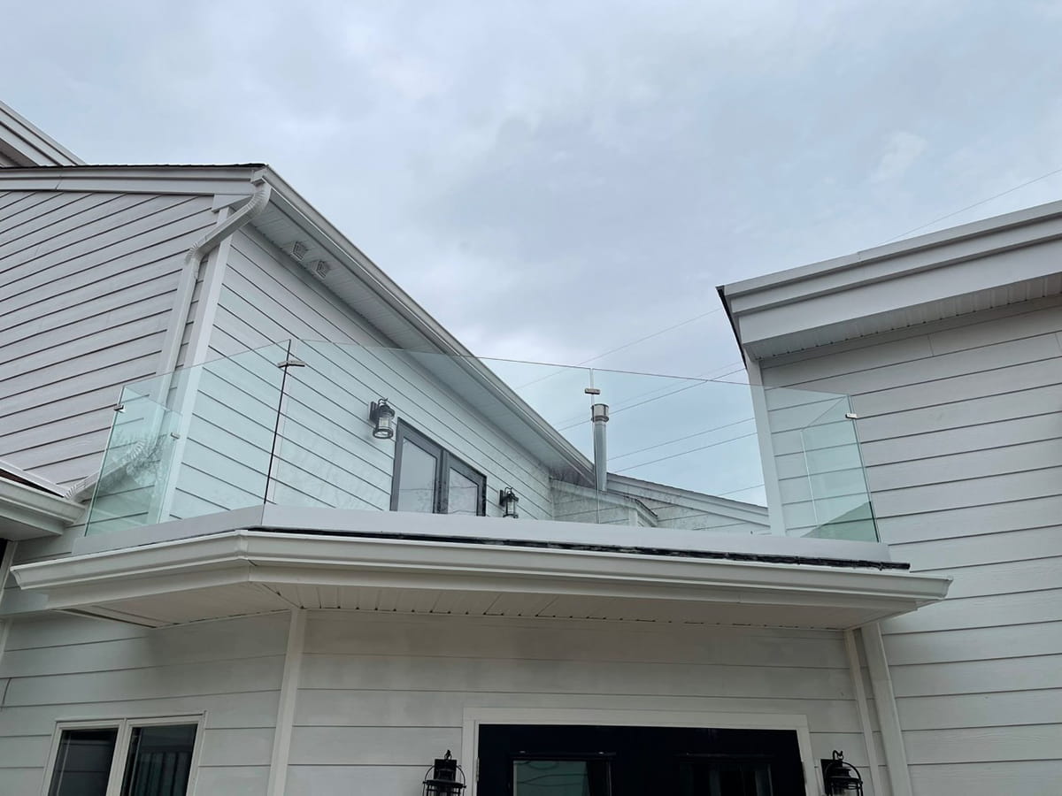 Custom Glass Railings NJ | Shoe Base, Post & Standoff Systems - CA Glass