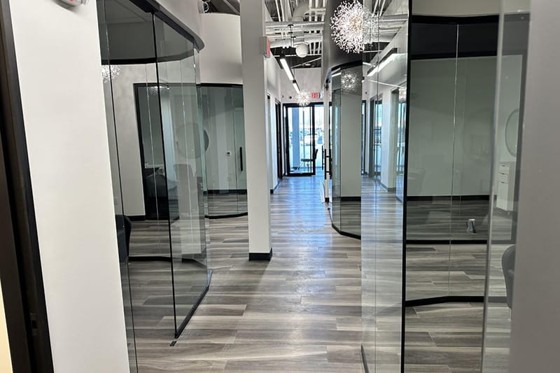 Custom Glass Partitions for Partitioning by CA Glass