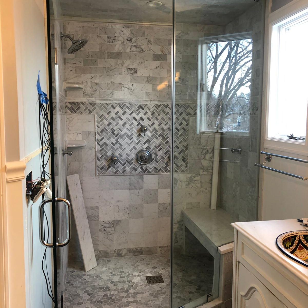 STEAM SHOWER DOOR